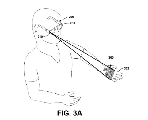 谷歌为眼镜出新专利